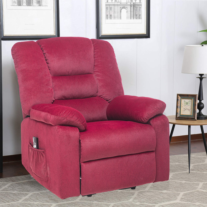 Red Barrel Studio® Areeya 33"W Lift Chairs for Elderly, Velvet Power
